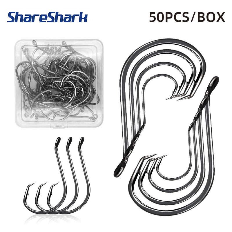 Fishing Hook Circle - ShareShark 50 szt./pudełko 7384 Haczyki typu