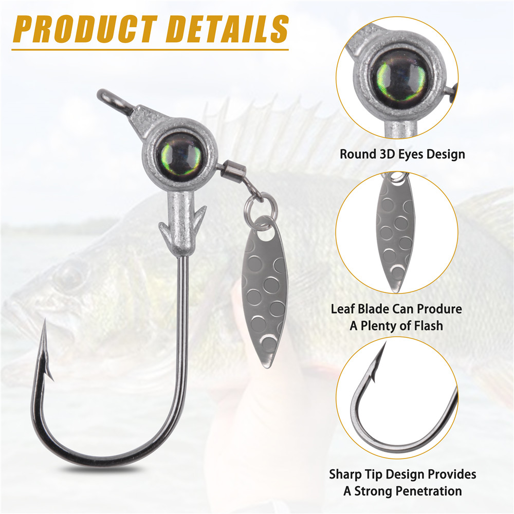 8 sztuk haczyki wędkarskie z g – Fishing Hook Size recenzja i cena