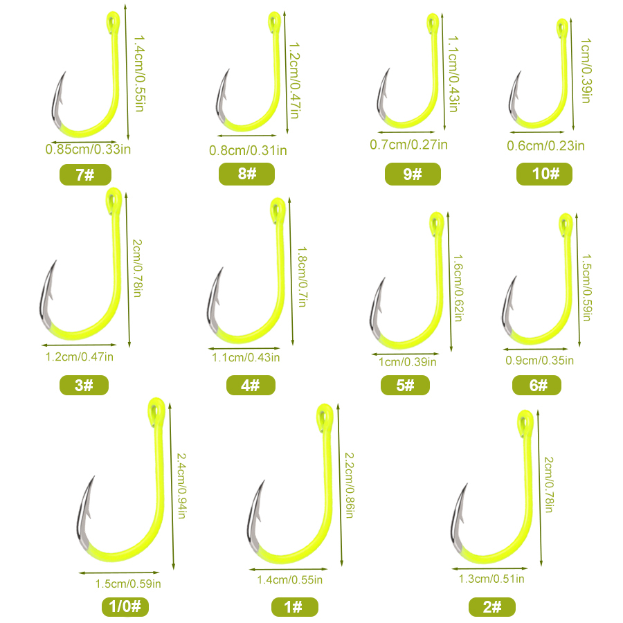 NGB 50 sztuk 1/0 # -10 # Haczy – Fishing Hook Circle recenzja i cena
