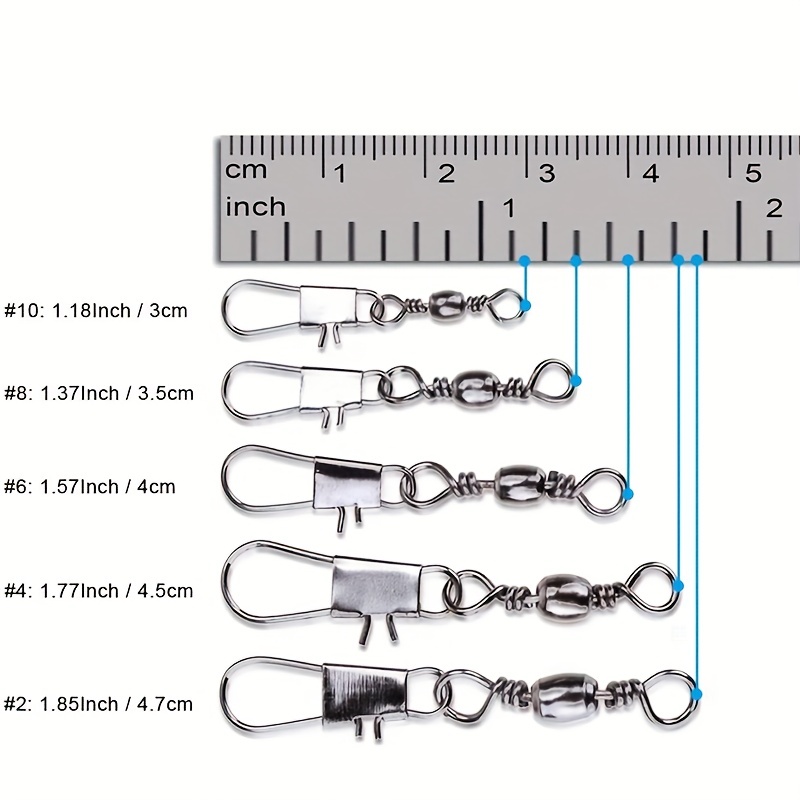 50/200 szt. Krętliki z agrafką – Fishing Hook Offset recenzja i cena
